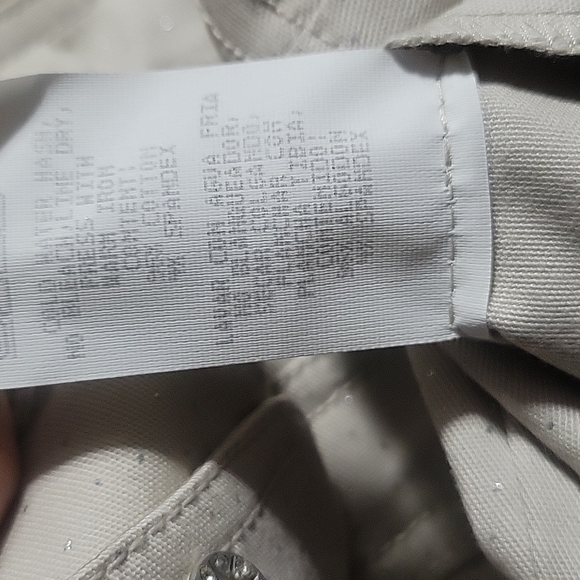 Breeze Vintage Be Stunning Metallic Glitter Fleck Jacket - Picture 12 of 12